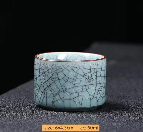 Image of Tasse à Thé en céramique de Longguan droite