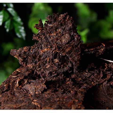 Image of Thé puerh Menghai du Yunnan Shou de 2010 - 357g