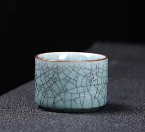 Tasse à Thé en céramique de Longguan droite